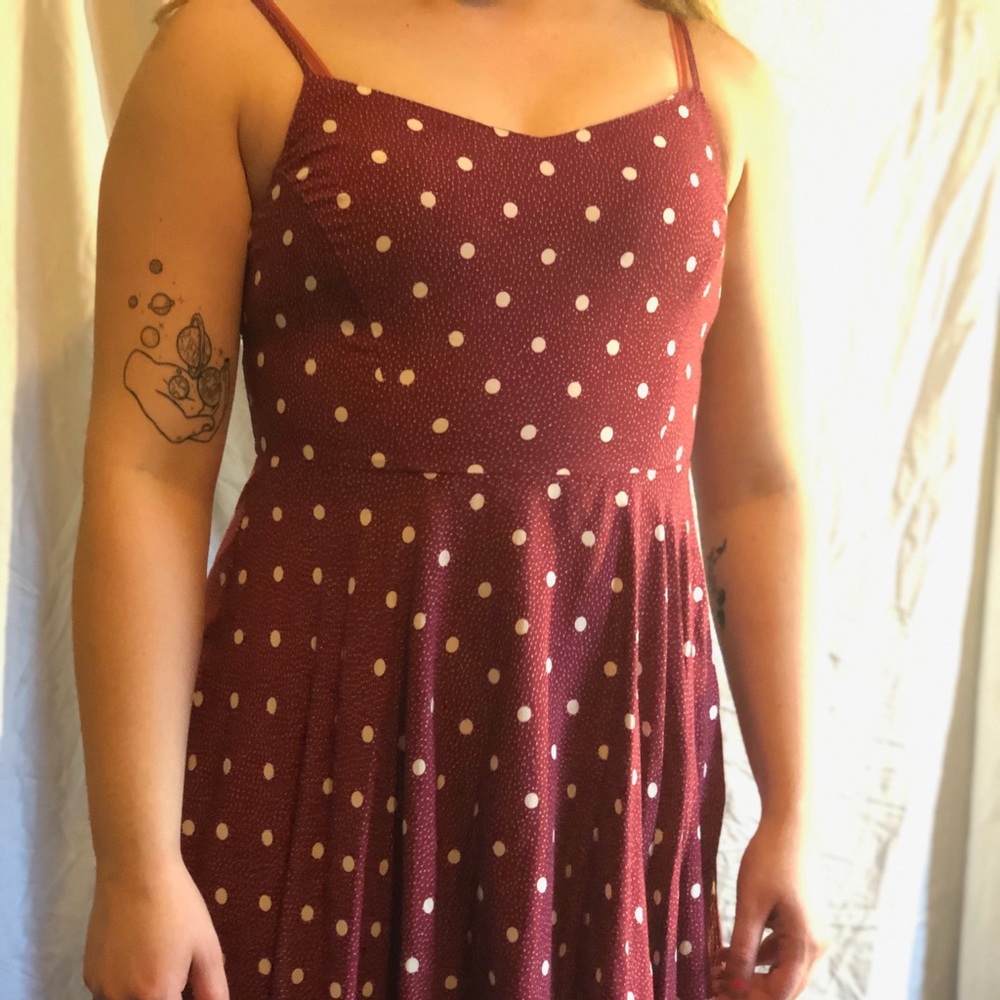Old Navy polka dot skirt